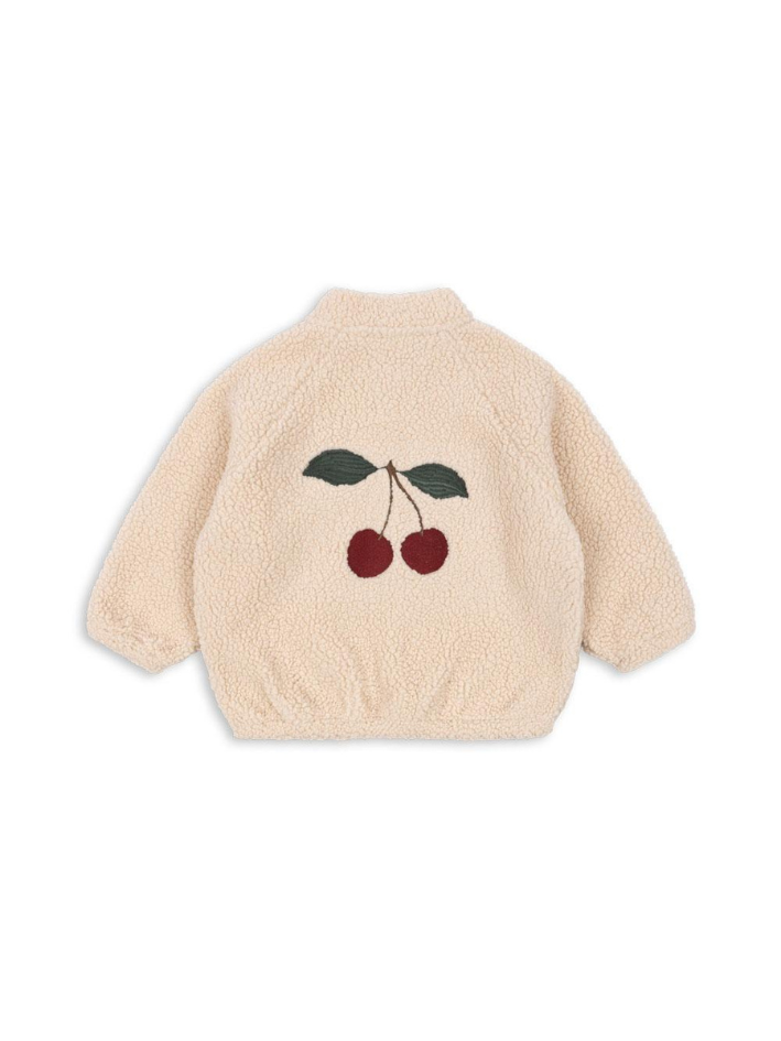 Konges Sløjd - kurtka dziecięca Jazz Teddy Bomber Jacket GR Sand Dollar
