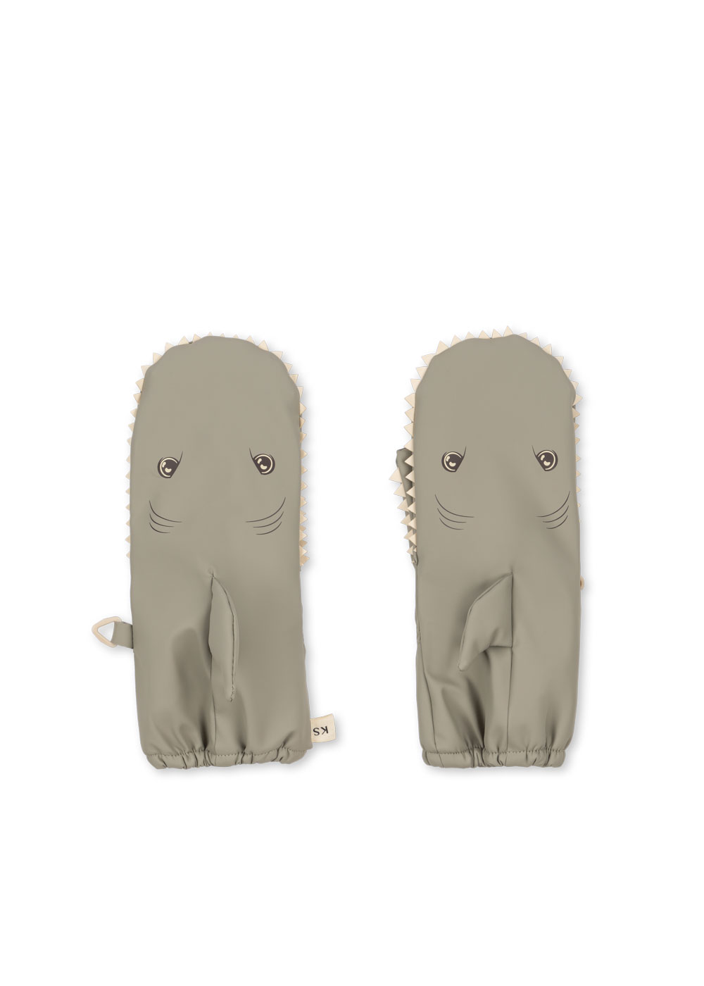 Konges Sløjd - wodoodporne rękawiczki z jednym palcem Plainy Shark Mittens