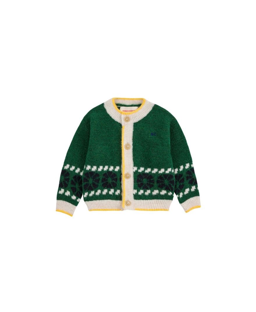 BOBO CHOSES - stylizacja niemowlęca Green Luck
