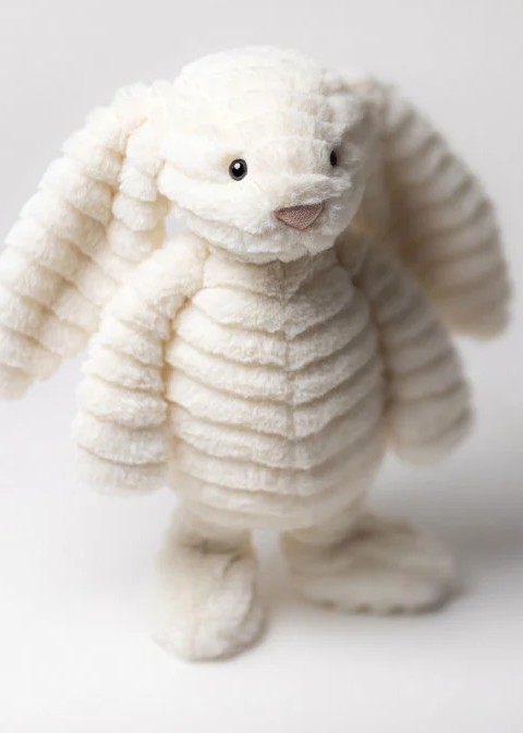 Jellycat - Króliczek LUX Nimbus Kremowy 31 cm