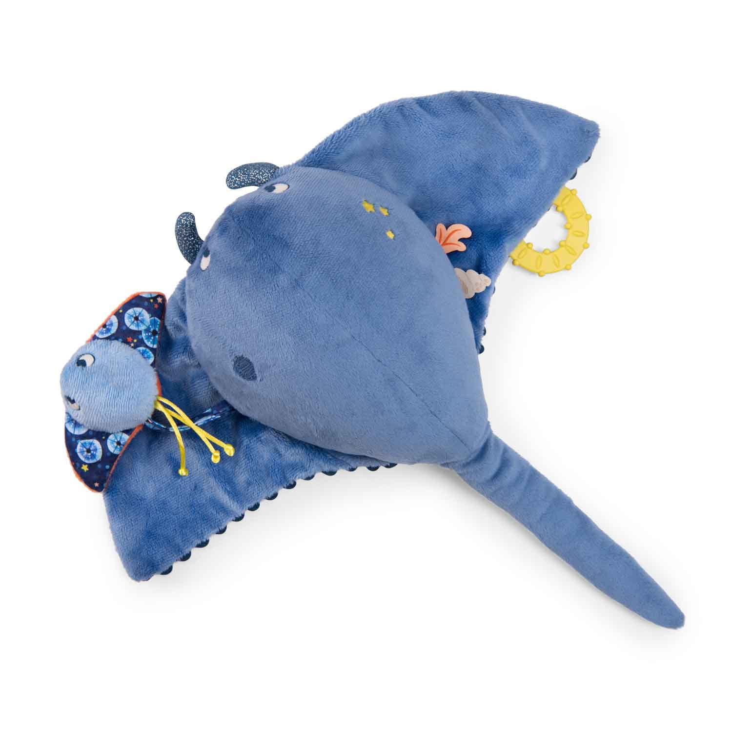 Moulin Roty - maskotka aktywizująca Płaszczka 40 cm