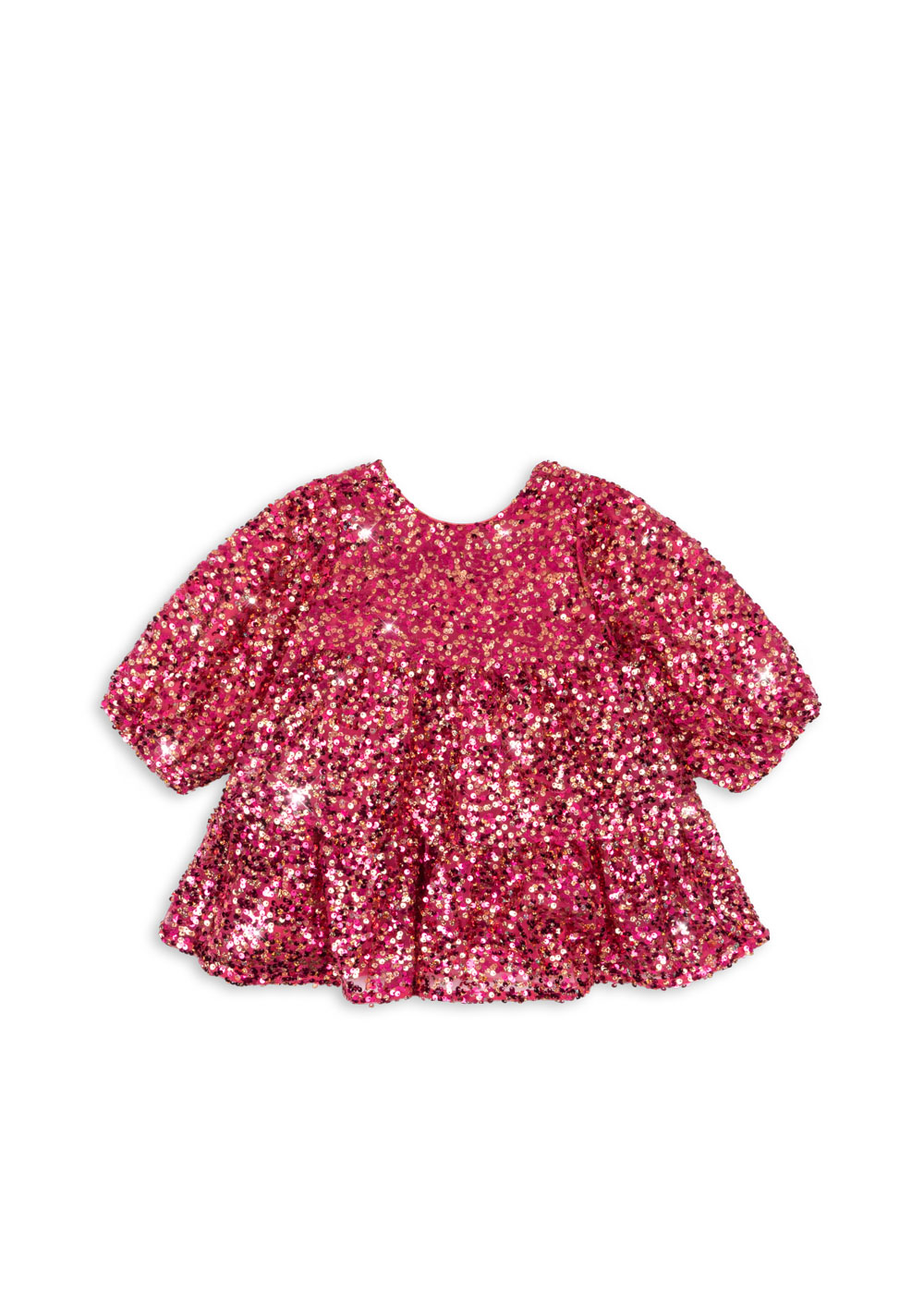 Konges Sløjd - sukienka Lila Sequins Bow Dress Sparkling Sangria