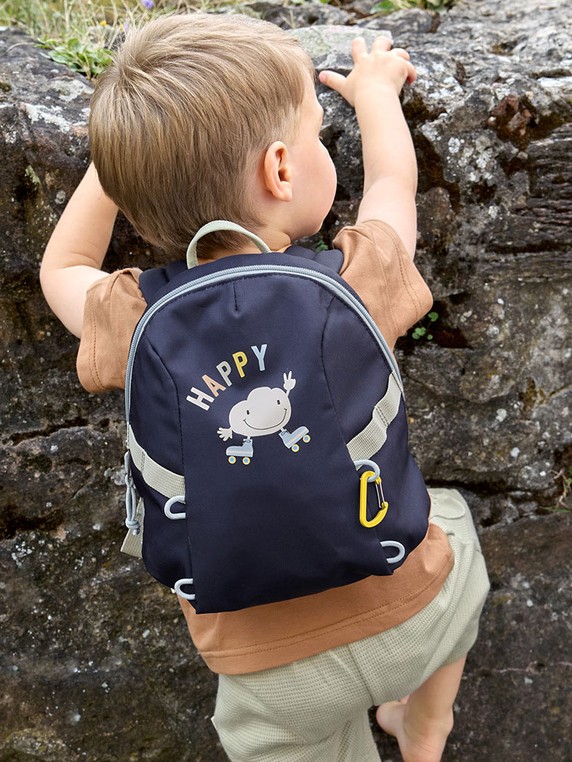 Lassig - plecak mini Tiny Outdoor Cloud Dark Blue