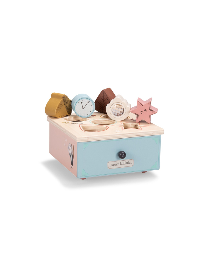 Drewniany sorter Moulin Roty Apres La Pluie