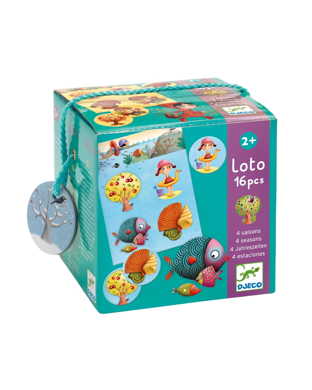 Djeco - gra edukacyjna loto 4 Pory Roku