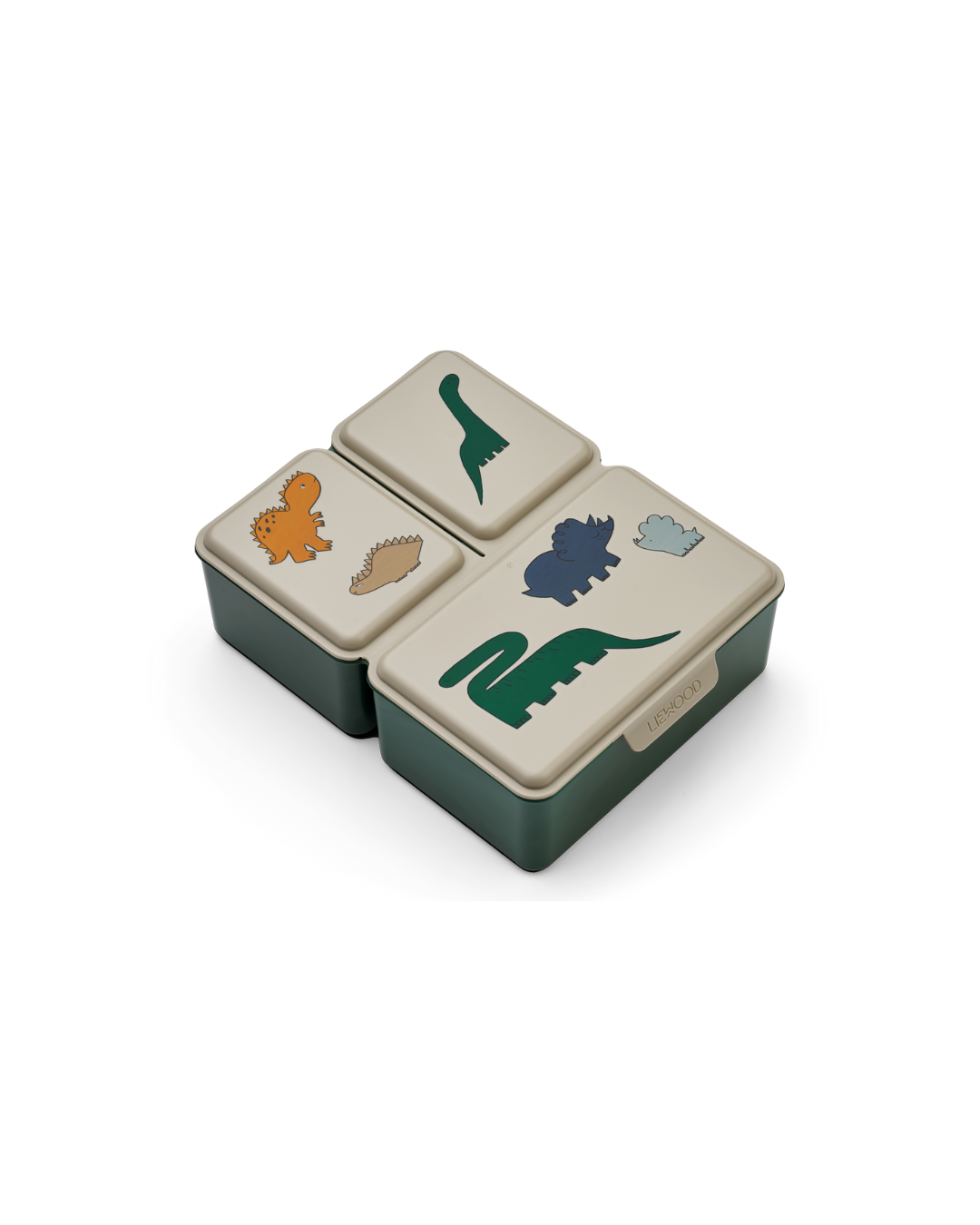 Liewood - lunchbox dziecięcy Driss Lunchbox Dinosaurs Mist Liewood - lunchbox dziecięcy Driss Lunchbox Dinosaurs Mist