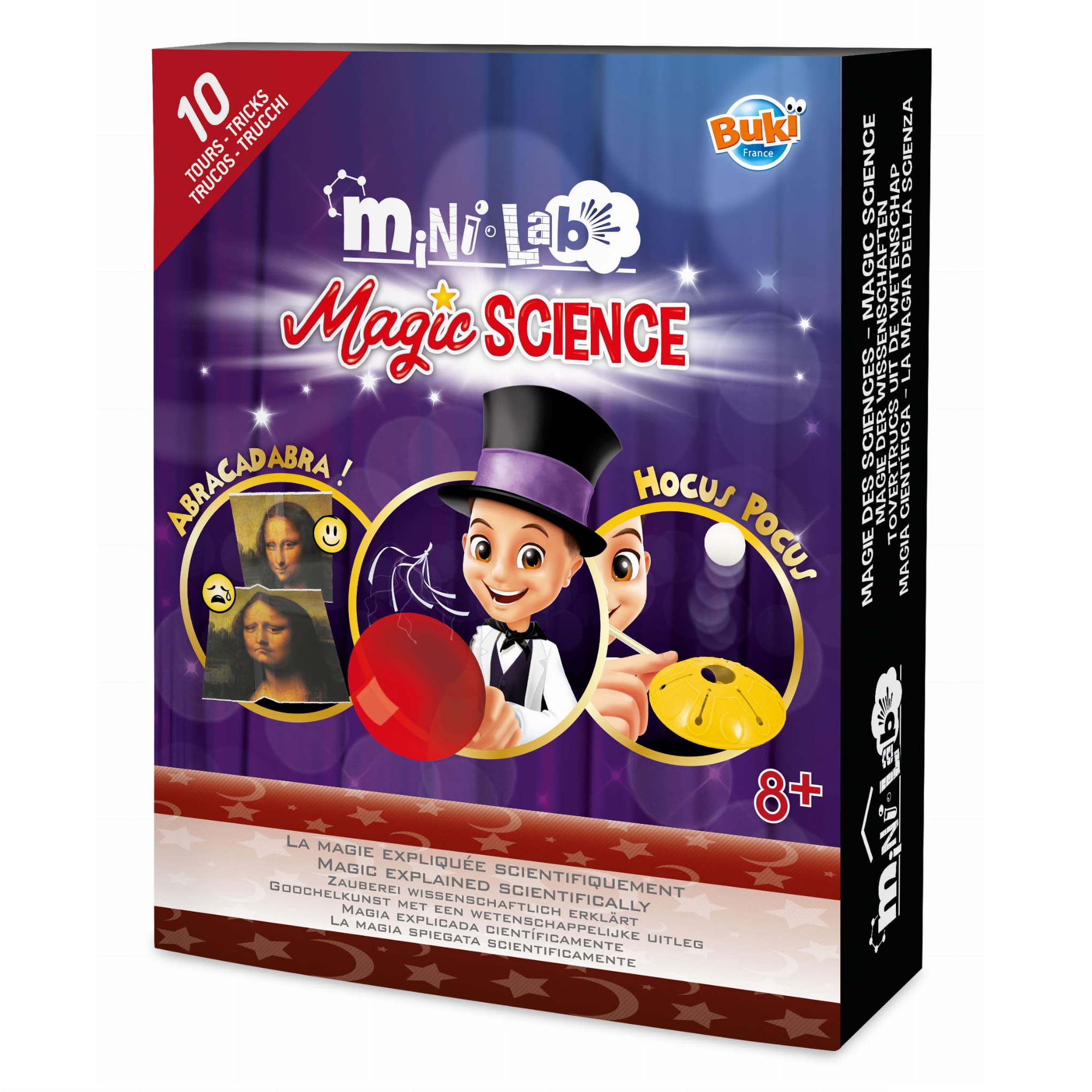 Buki - zestaw magika Mini lab Magiczna Nauka