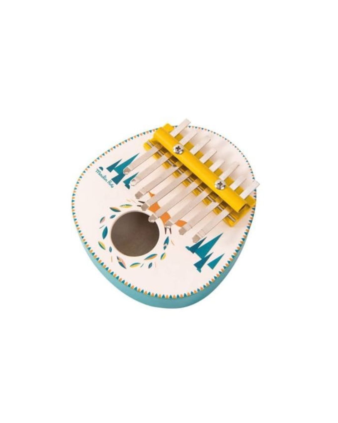 Moulin Roty - kalimba 14 x 13 cm "Podróże Olgi"