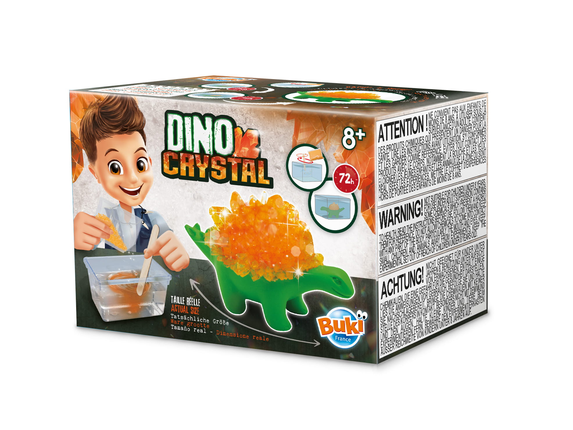 Buki - mini lab Kryształowy Dinozaur