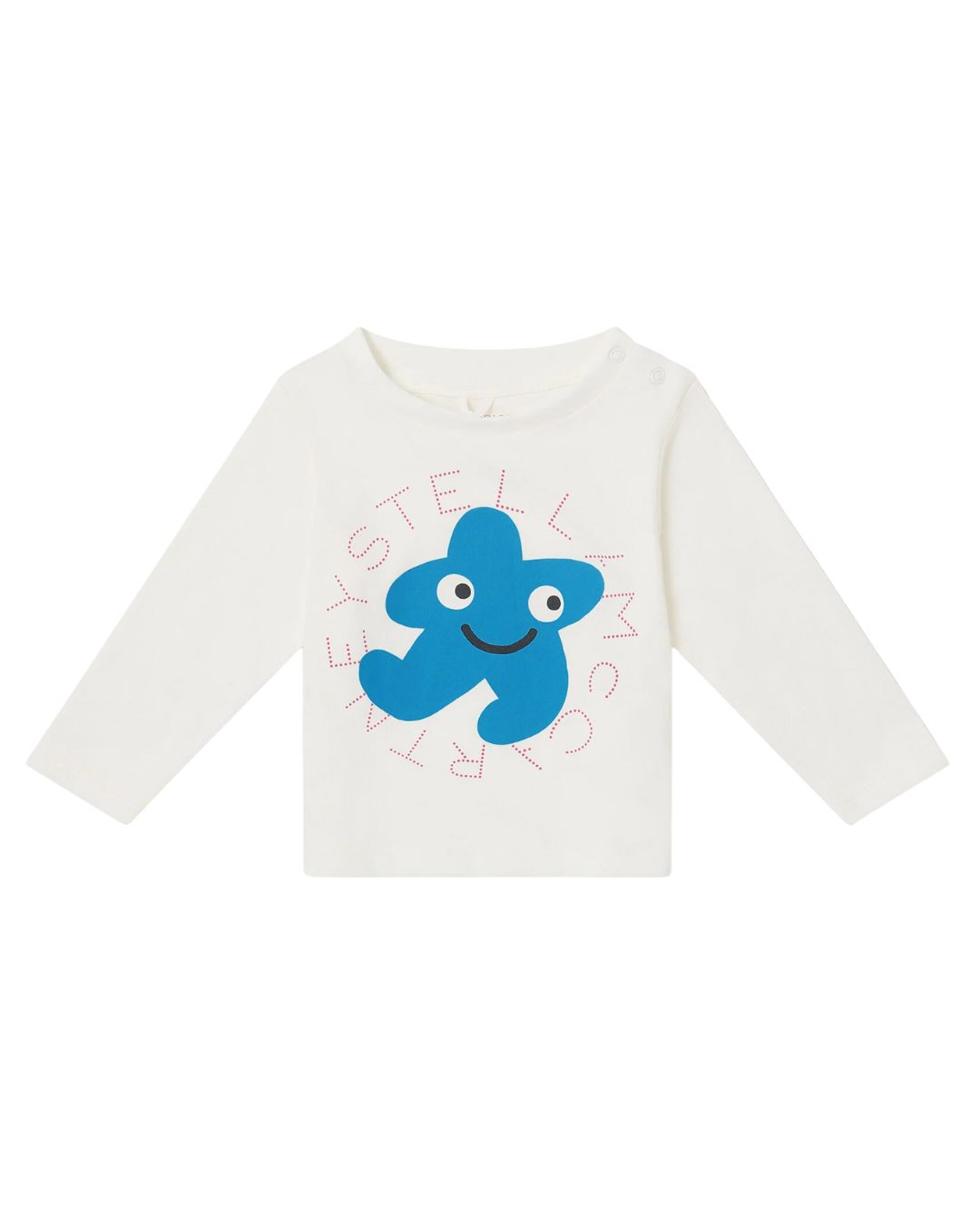 Stella McCartney - koszulka dziewczęca z długim rękawem Star Graphic