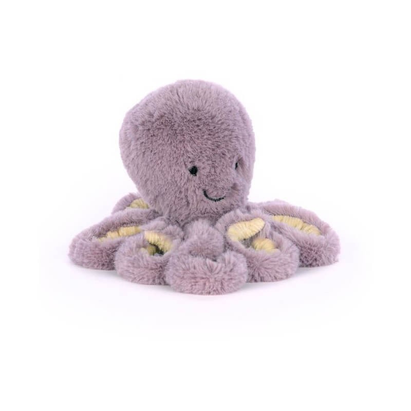 JellyCat - ośmiornica Maya lawendowa 14 cm