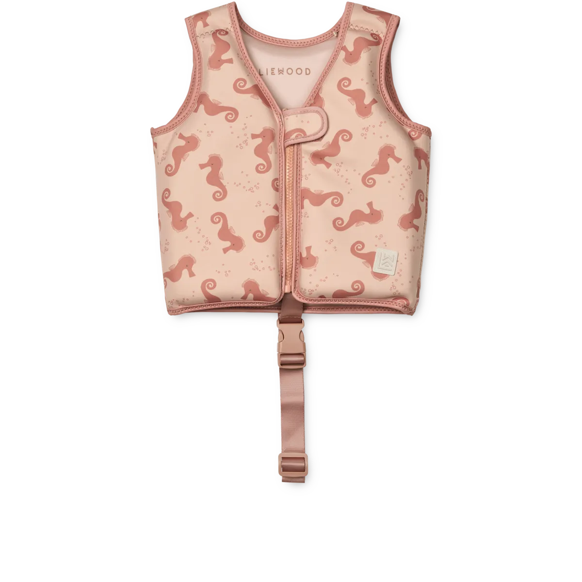 Liewood - kamizelka do pływania Dove Swim Vest Seahorse Apple blossom