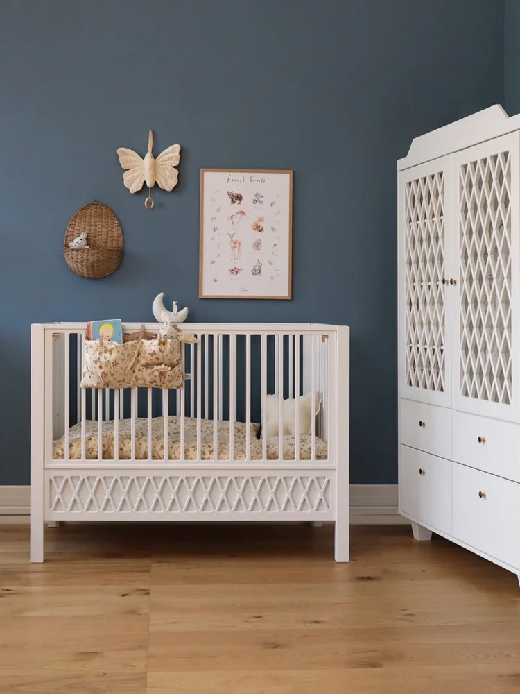 Cam Cam Copenhagen - zawieszka z pozytywką Butterfly OCS Antique White