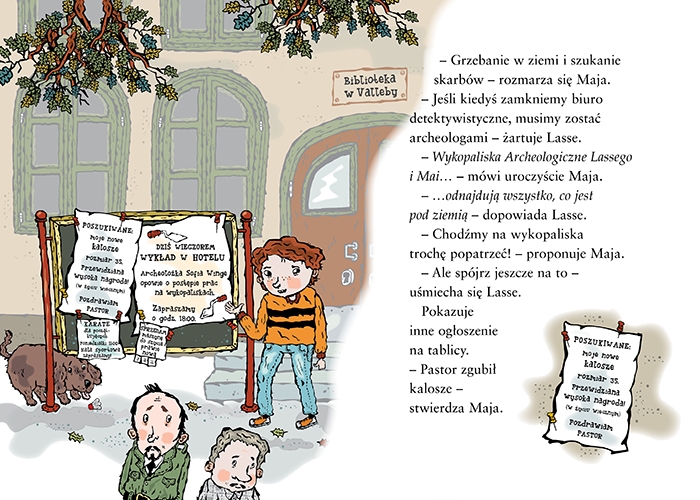 Wydawnictwo Zakamarki - Tajemnica srebra, Biuro Detektywistyczne Lassego i Mai