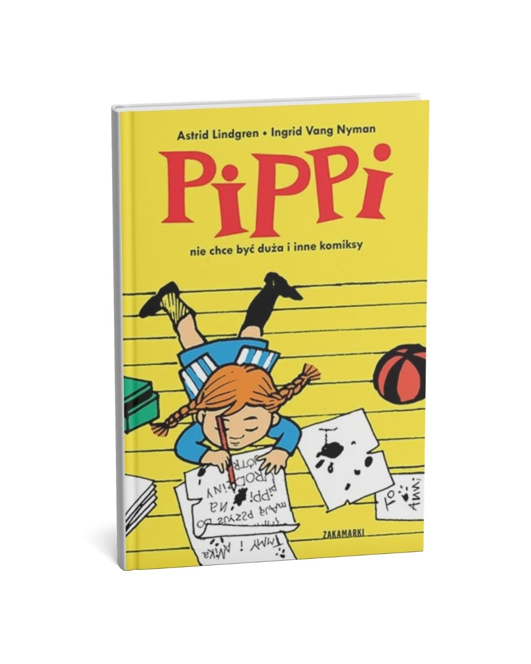 Wydawnictwo Zakamarki - Pippi nie chce być duża i inne komiksy