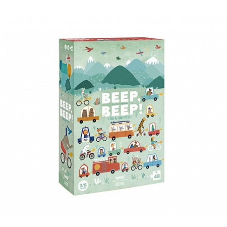 Londji - puzzle dla dzieci BEEP BEEP!