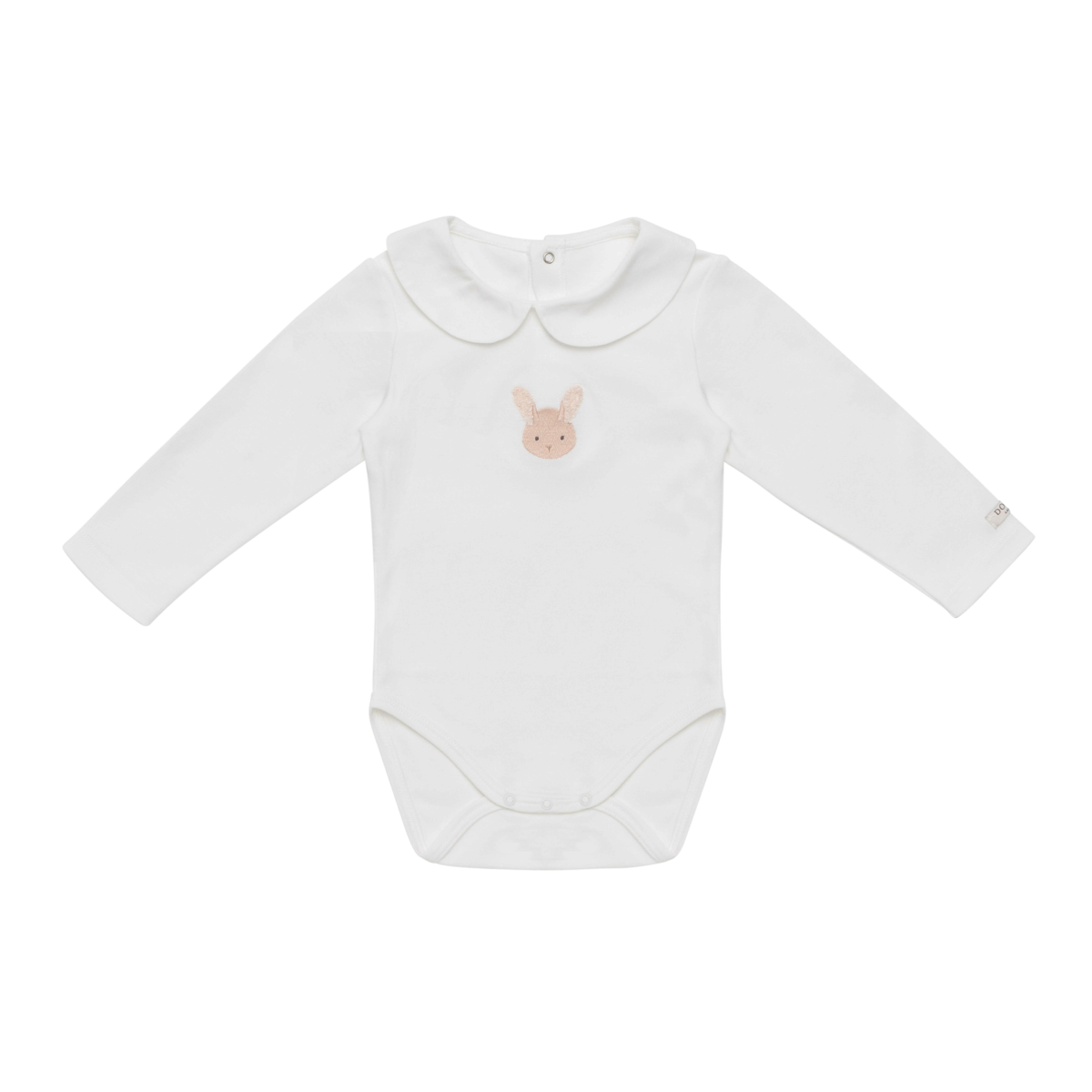 Donsje - body z długim rękawem Davo Bodysuit Fluffy Bunny Off White