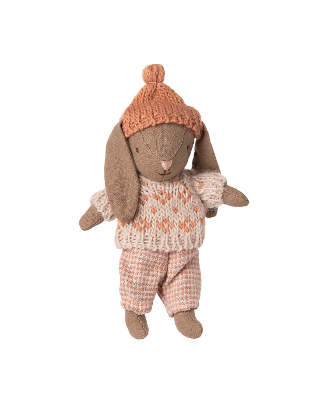 Maileg - króliczek zimowy Mikro Brązowy-Różany Maileg - króliczek zimowy Mikro Brązowy-Różany