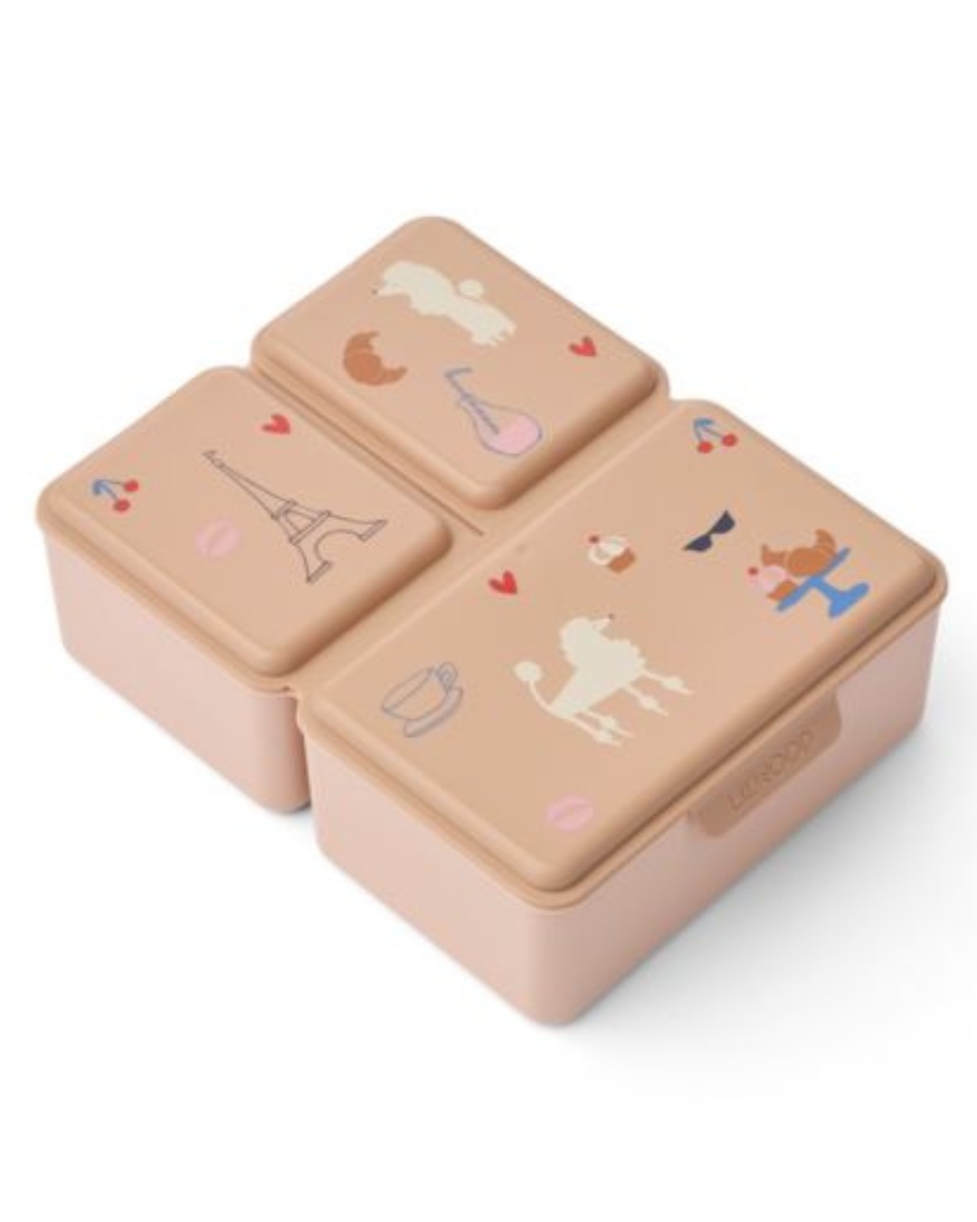 Liewood - lunchbox dziecięcy Driss Paris Pale Tuscany