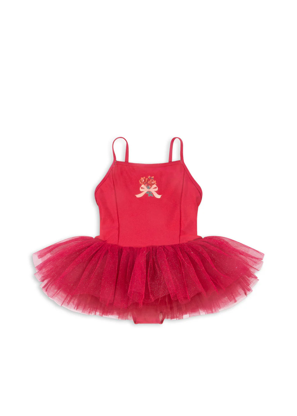 Konges Sløjd - sukienka tutu Marina Dress Rose Red