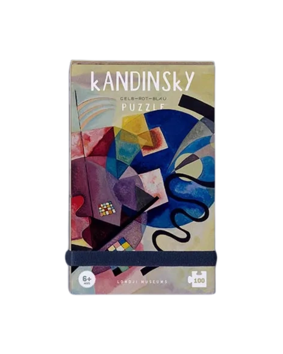 Tiny Puzzle 100 elementów Londji Kandinsky Gelb-Rot-Blau