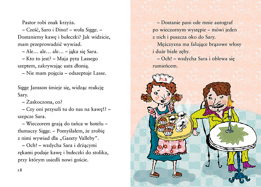 Wydawnictwo Zakamarki - Tajemnica dancingu, Biuro Detektywistyczne Lassego i Mai