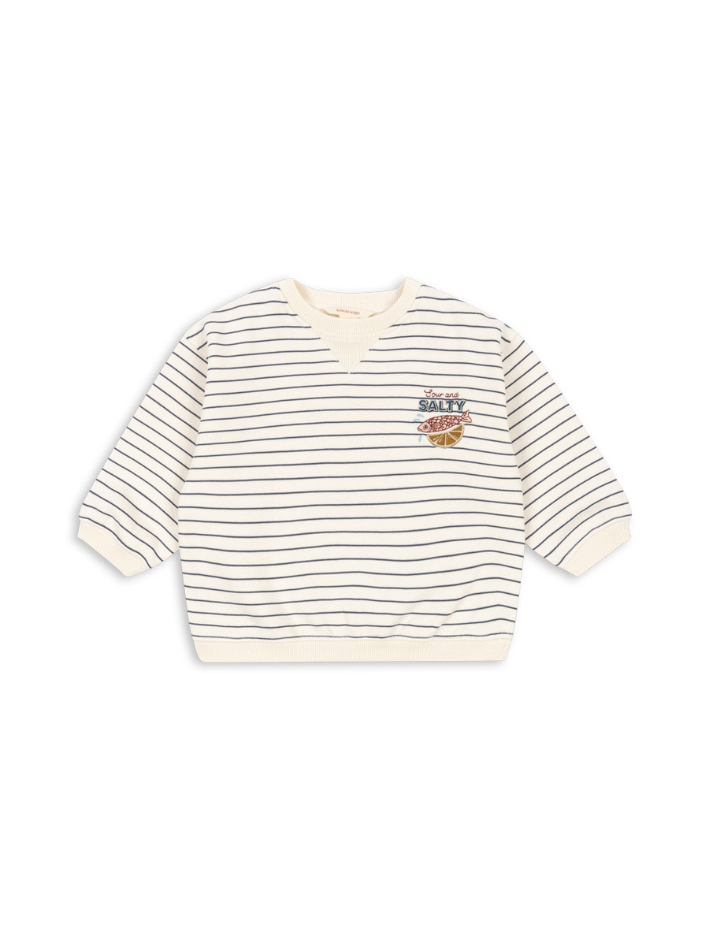 Konges Sløjd - bluza dresowa Amio Sweat Shirt OCS Captains Blue/Antique White