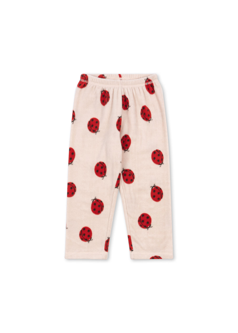 Konges Sløjd - spodnie polarowe Tavi Fleece Pants GRS Ladybug