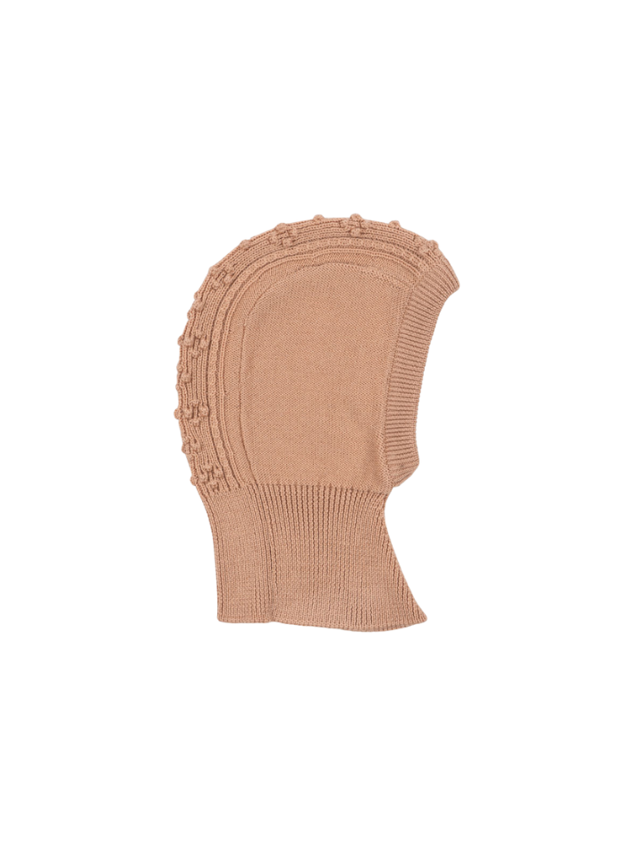 Konges Sløjd - wełniana kominiarka Cabby Balaclava Maple Sugar