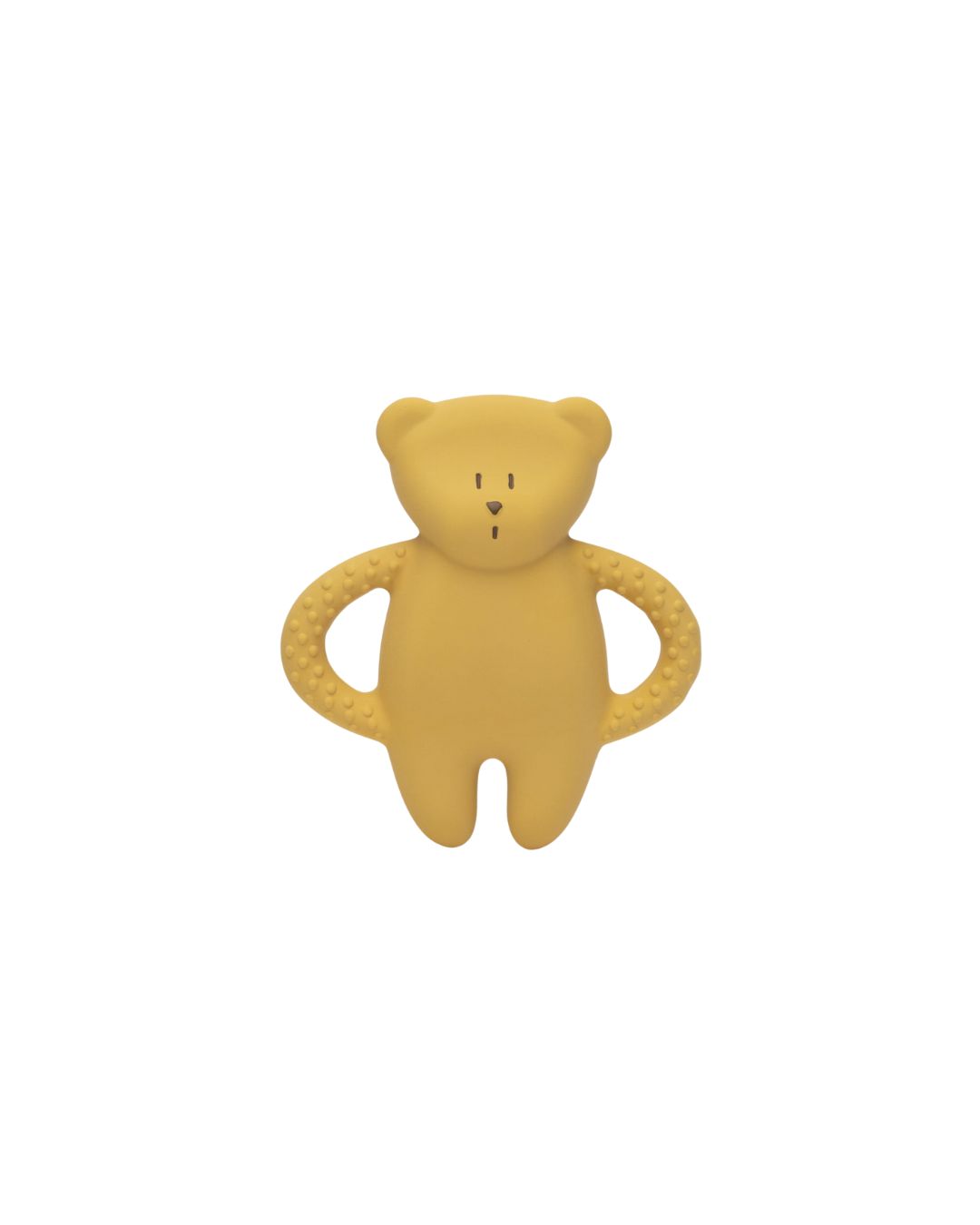 Moonie - gryzak niemowlęcy Miś z naturalnego kauczuku Honey