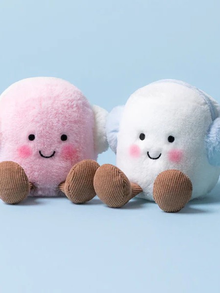 Pianki Marshmallow Jellycat 9 cm (zestaw 2 szt.)