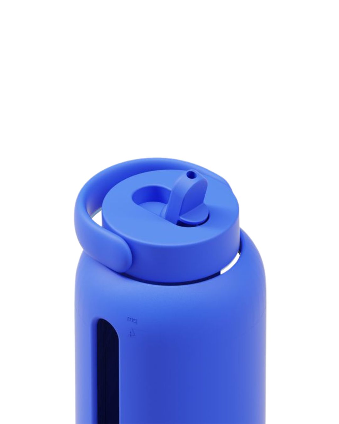 Bink - szczelna szklana butelka Bink Day 800 ml + Flip Cap Cobalt