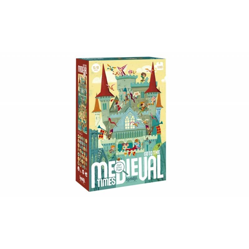Londji - puzzle Go to Medieval Times 100 elementów