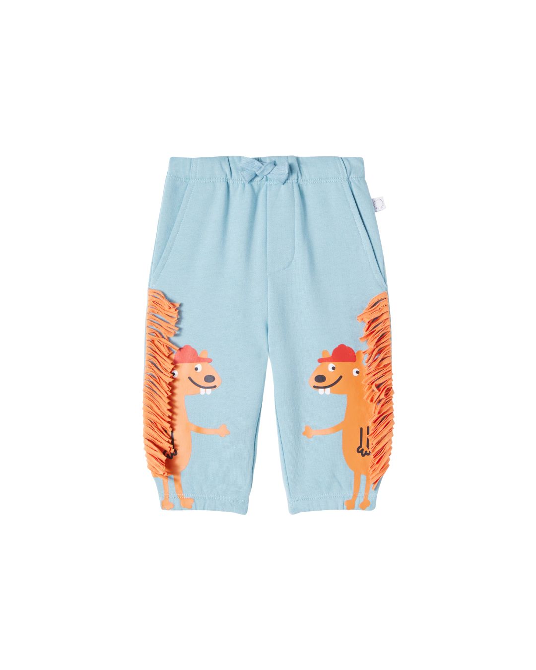 Stella McCartney - spodnie dresowe z frędzlami Squirrels