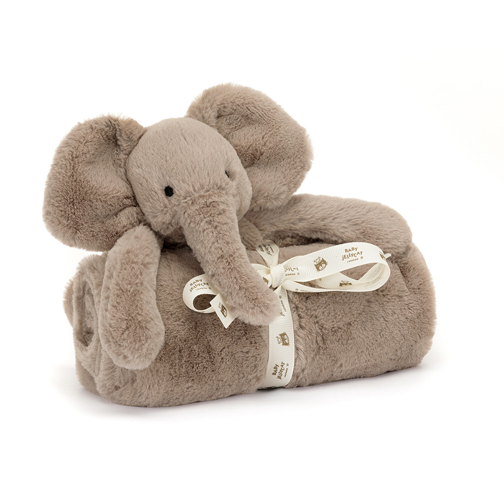 Jellycat - Słonik LUX Kocyk Beżowy 70 cm