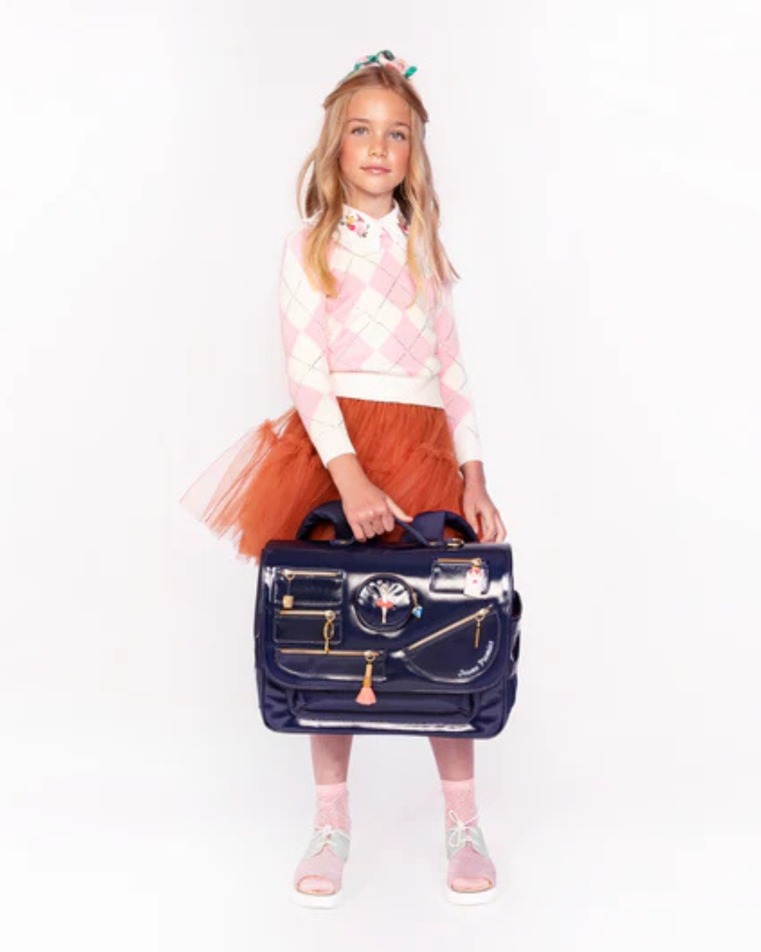 Jeune Premier - tornister It Bag Midi Jewellery Box Navy