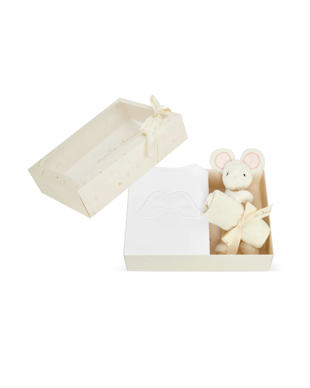 Zestaw prezentowy niemowlęcy Marie-Chantal Sleep & Snuggle Pointelle Biały Zestaw prezentowy niemowlęcy Marie-Chantal Sleep & Snuggle Pointelle Biały