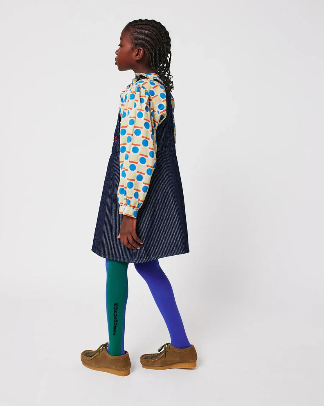 BOBO CHOSES - rajstopy z blokami kolorów Color Block Tights