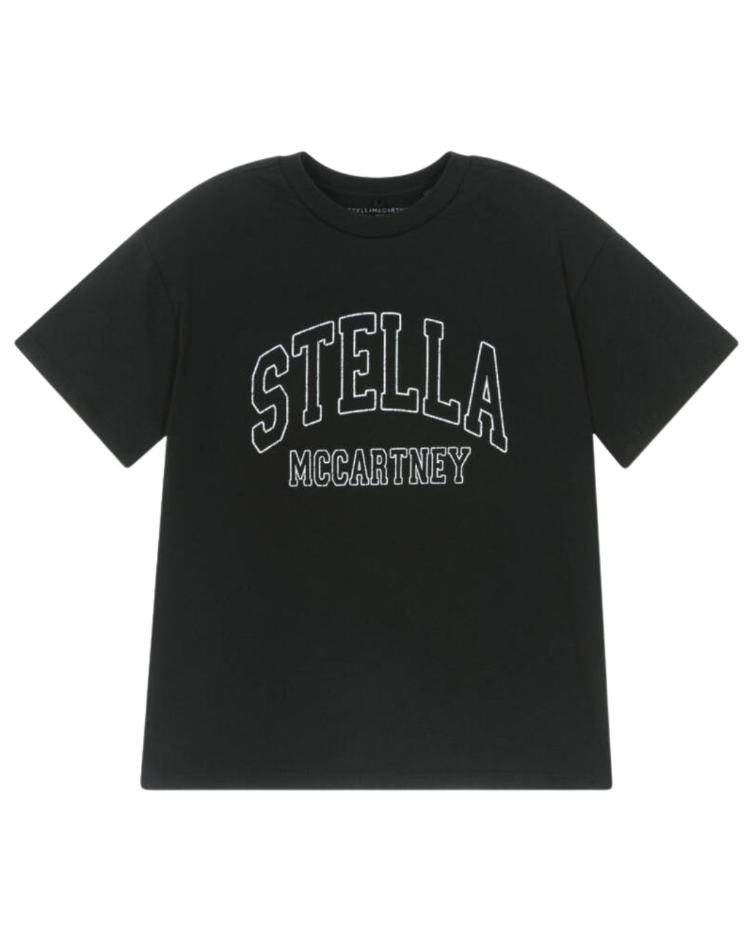 Stella McCartney - koszulka dziewczęca T-shirt Czarna