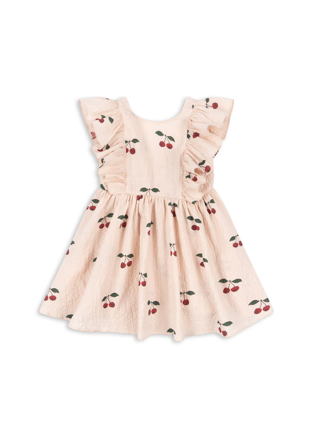 Konges Sløjd - sukienka dziecięca Elin Dress GOTS Ma Grande Cerise Pink