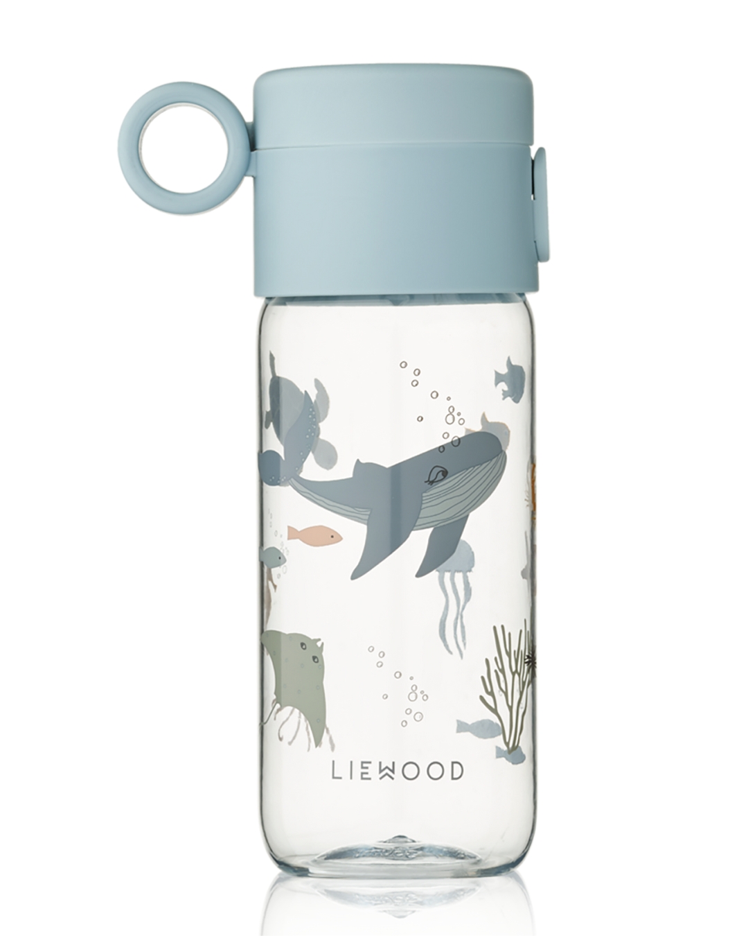 Liewood - butelka tritanowa dla dzieci Clemence Bottle 350 ml Sea Creature Sandy