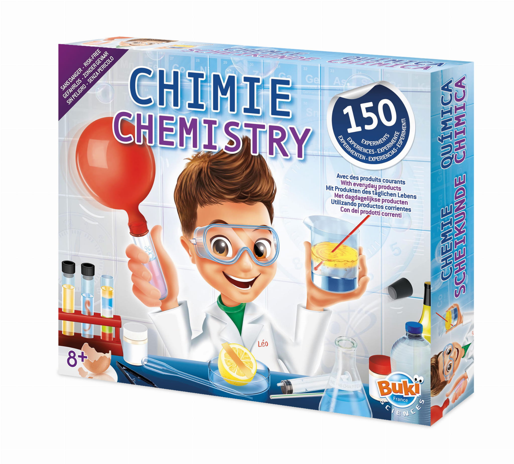Buki - laboratorium chemiczne 150 eksperymentów