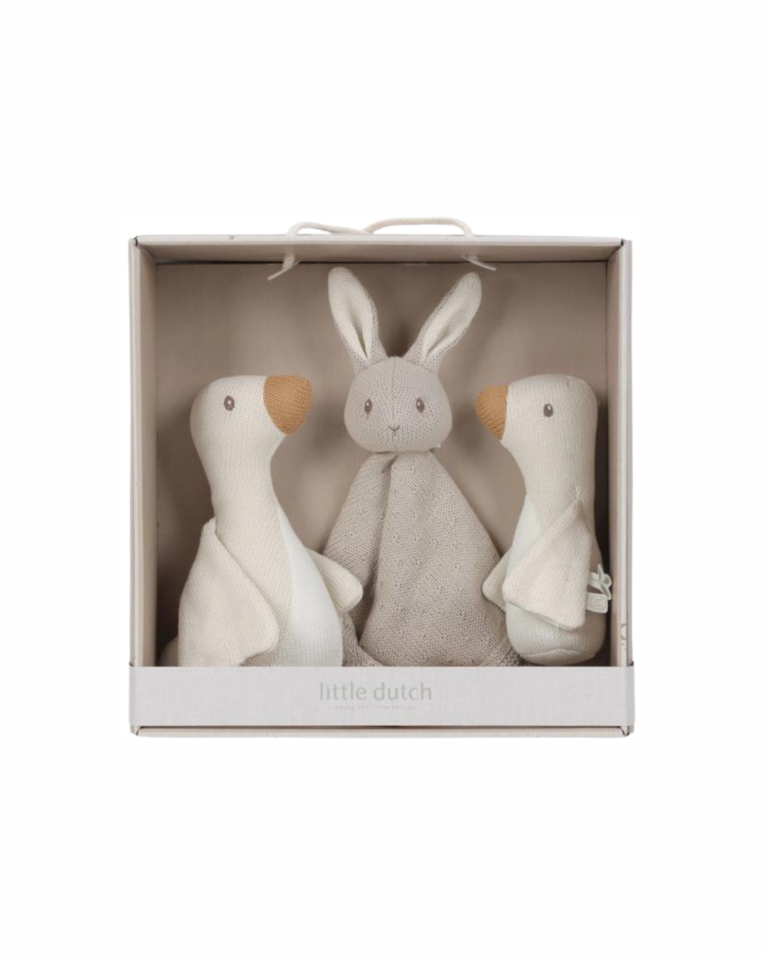 Zestaw prezentowy dzianinowy Little Dutch Newborn Naturals