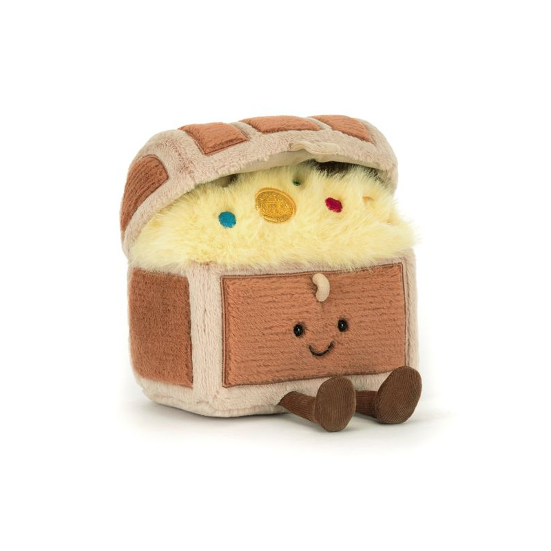 Jellycat - Zabawna Skrzynia Skarbów 19 cm
