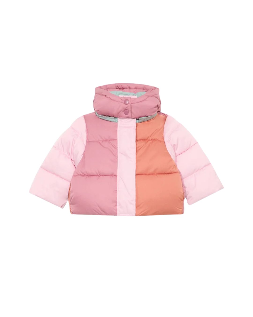 Stella McCartney - puchowa kurtka Colorblock Stella McCartney - puchowa kurtka Colorblock