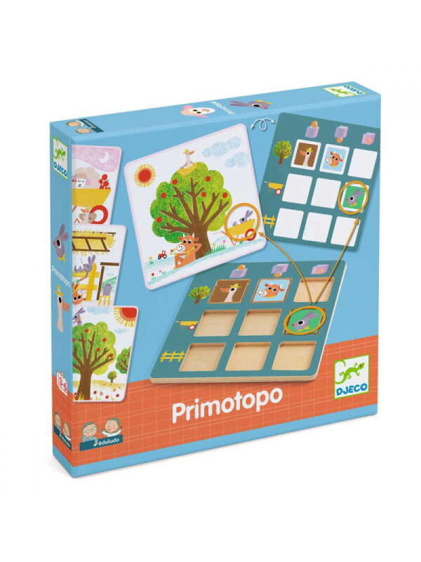 Djeco - edukacyjna gra dla dzieci Primotopo