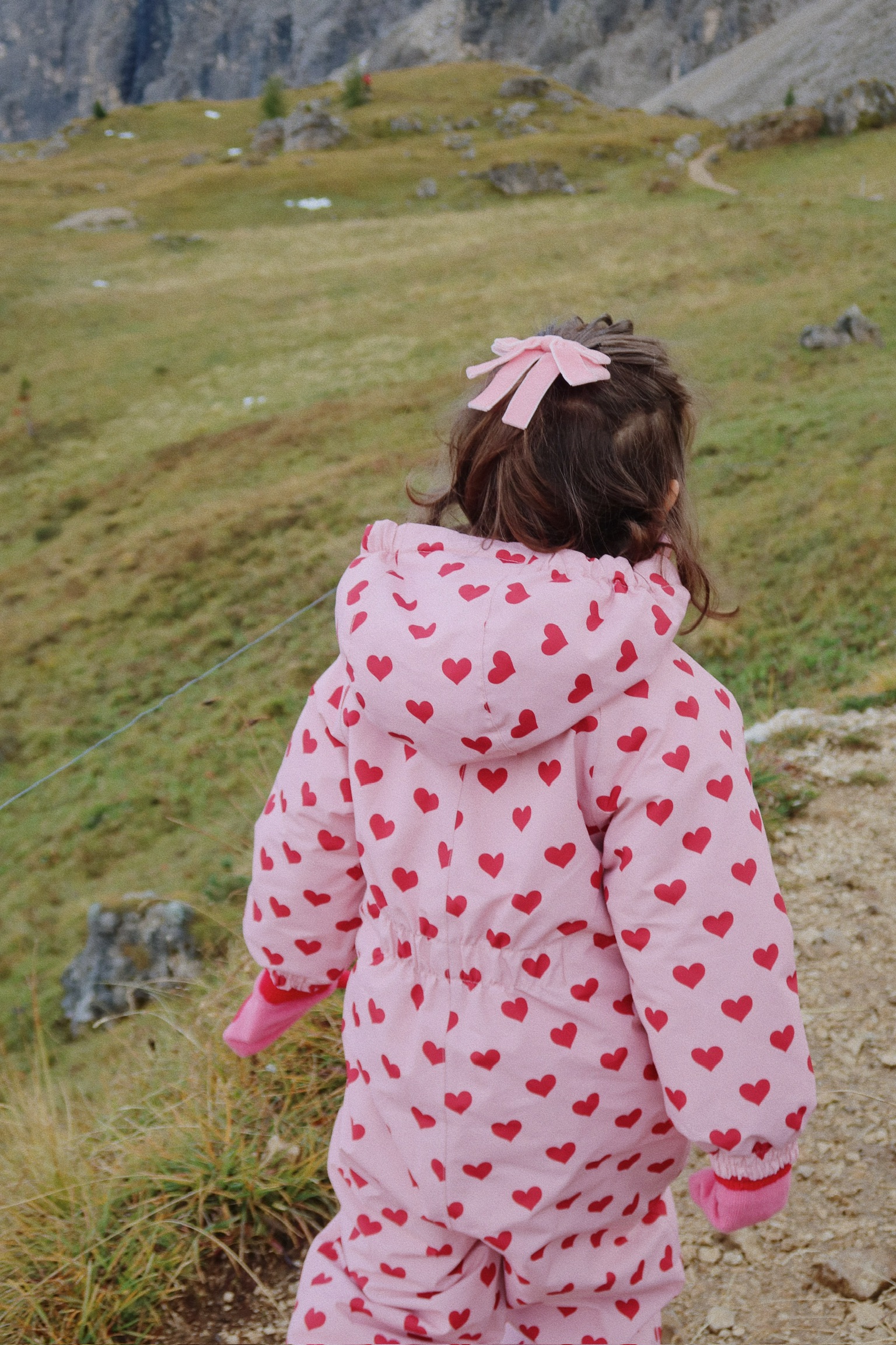 Konges Sløjd - kombinezon zimowy Nohr Snowsuit Amour Pink