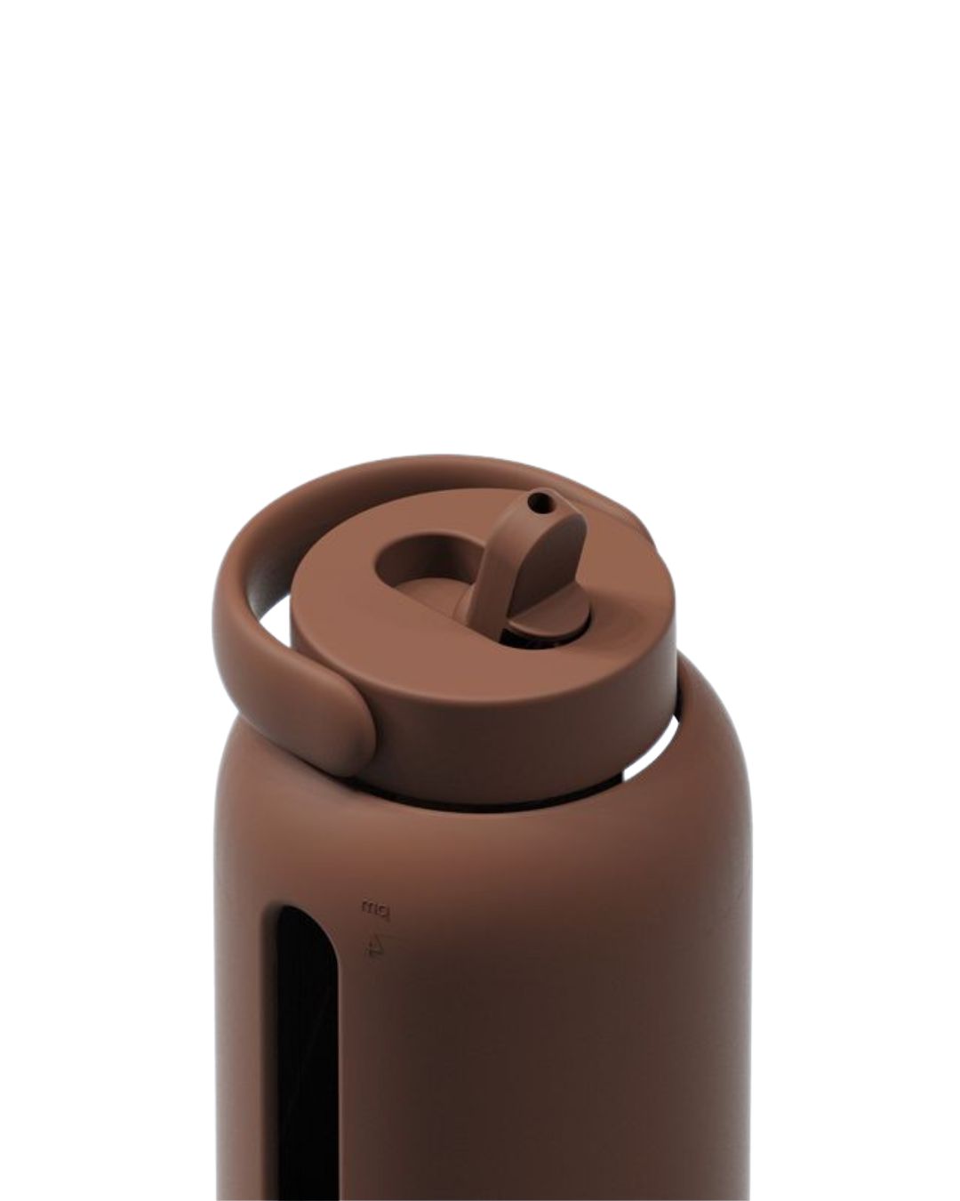 Bink - szczelna szklana butelka Bink Day 800 ml + Flip Cap Coco
