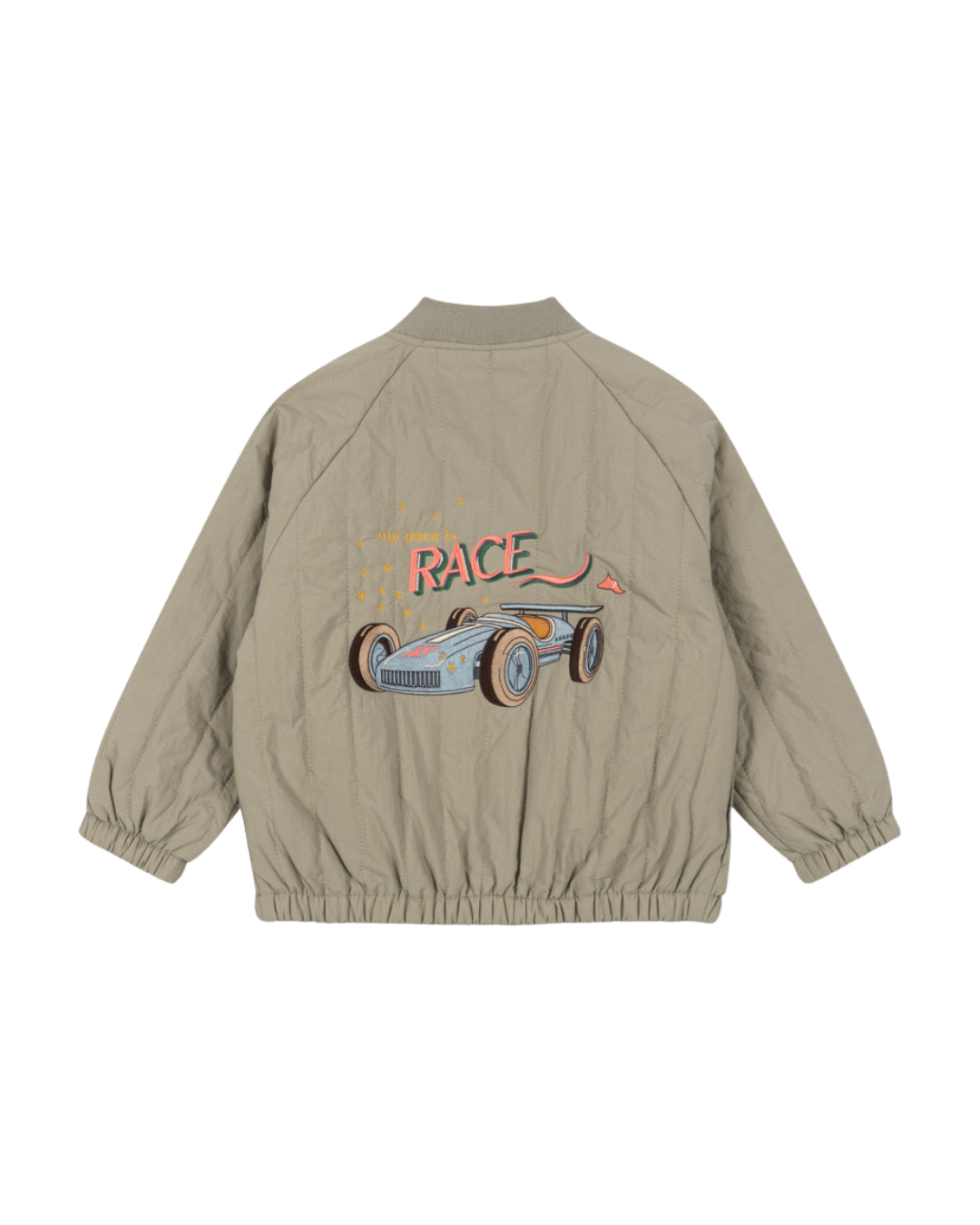 Konges Sløjd - kurtka dziecięca bomberka Juno Bomber Jacket Laurel OAK