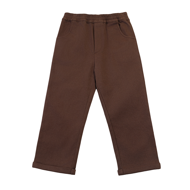 Donsje - spodnie dla malucha Olb Trousers Espresso